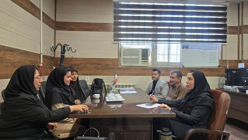 برگزاری جلسه رئیس اداره اطلاع رسانی پزشکی با کتابخانه مرکزی